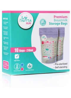 La Frutta Premium Breastmilk Storage Bags 10 210ml - pzsku/Z5FA4F697BAFEF384890AZ/45/_/1739977251/fae00d16-15e2-4297-b430-95ef67751e37