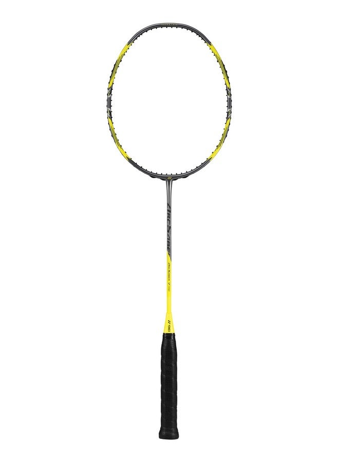 Yonex Arcsaber 7 Play Strung Graphite Badminton Racquet With Full Cover (Grey/Yellow) - Image 4