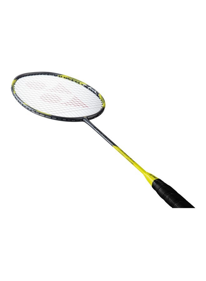 Yonex Arcsaber 7 Play Strung Graphite Badminton Racquet With Full Cover (Grey/Yellow) - Image 2