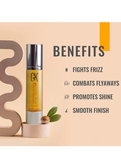 GK Hair Taming System Global Keratin Hair Serum ( 50ml ) with Argan Oil Provides Smoothness - pzsku/Z5FA52098462739FC7D40Z/45/_/1718008959/f78e26f9-77de-4153-a8ac-27870f95de04