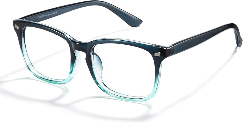 Cyxus Blue Light Glasses for Men Women Reduce Eye Strain UV Blocking for Computer Screen 8082 - Image 2