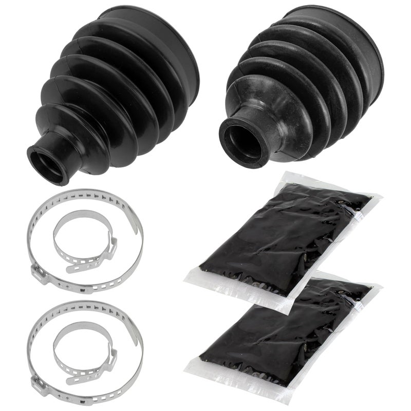 Caltric Front Axle CV Boot Kit Compatible with Polaris Ranger Crew 800 4X4 20112014 2204107 3235158 2204108 2204251