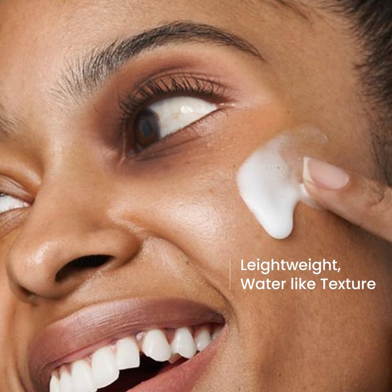 Hyphen 1 Hyaluronic Ultra Light Water Sunscreen SPF 50 PA   Broad Spectrum  Blue Light Protection  No White Cast  5 Antioxidants Niacinamide Vitamin E  Korean Sun cream for Men Women  50ml - Image 3