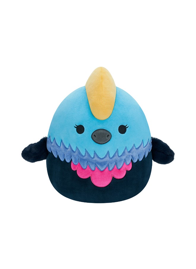 Squishmallows - 12 inch Melrose Cassowary , Officially Licensed Kellytoy Plush Toy, Colorful Soft Toy, Gift for Kids, Girls & Boys Washable Squishy Stuff Toy Multicolor All Age - Image 1