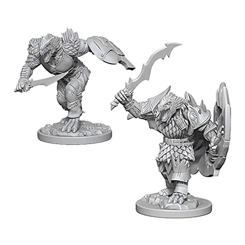 NECA Dd Nolzurs Marvelous Unpainted Dragonborn Male Fighter - Image 1
