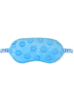 iscream iscream Bold Brights Satin-Lined Embossed Fleece Sleep Mask for Girls - Crazy Daisies 