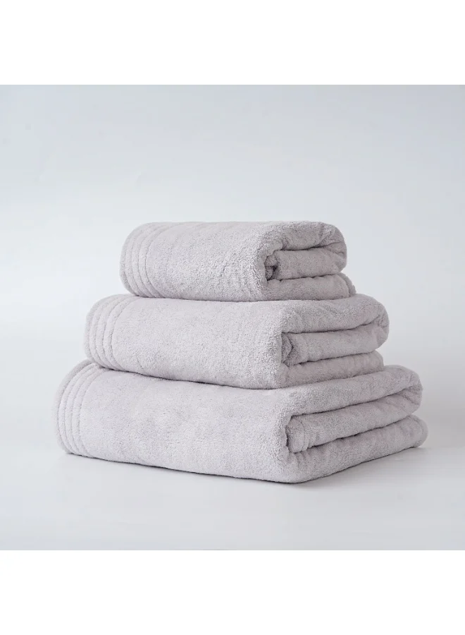 Donetella Towel Set (Pack of 3) – Microfiber 330 GSM – Ultra Soft & Highly Absorbent Quick Dry Bathroom Towel Set with Bath Sheet, Bath Towel & Hand Towel