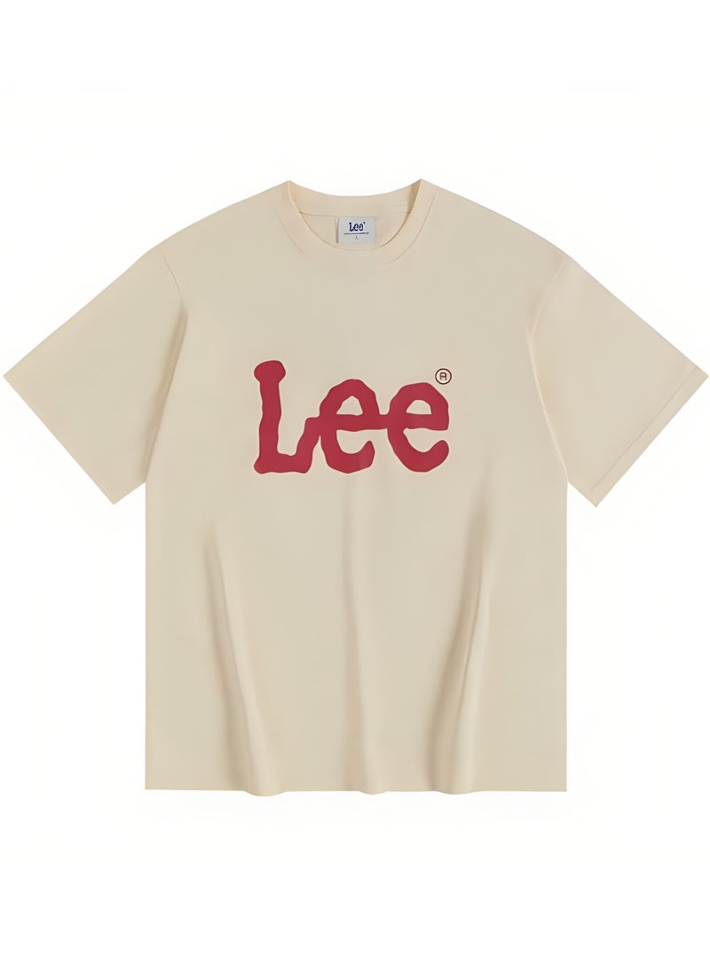 LEE - New Fashionable Casual LEE Co Branded T-shirt - Image 1