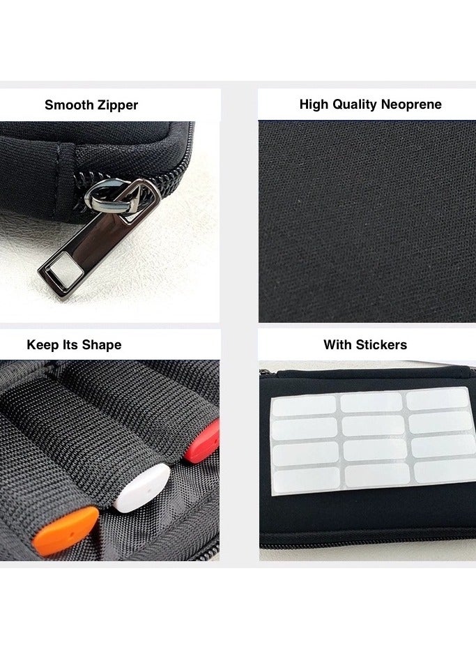 USB فلاش محرك الأقراص حامل كيس تخزين الإلكترونيات الإكسسوارات منظم عصا الذاكرة - Image 3