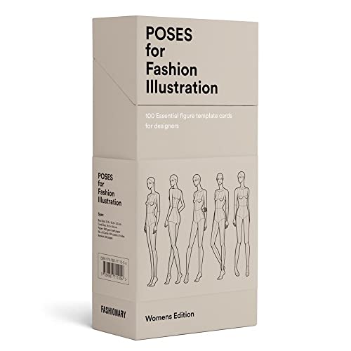 Poses For Fashion Illustration Card Box 