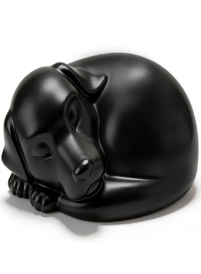 FUFYUKEY Dog Urns for Ashes, Pet Urns for Beagle, Sleeping Resin Cremation Dog Urn, Dachshund Ashes Keepsake, Pet Memorial Funeral Box for Doggie - Image 4