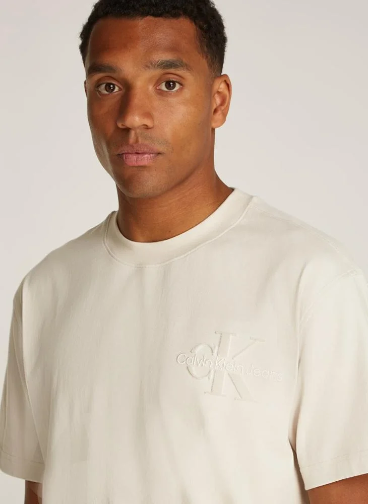 كالفن كلاين جينز Logo Crew Neck T-Shirt