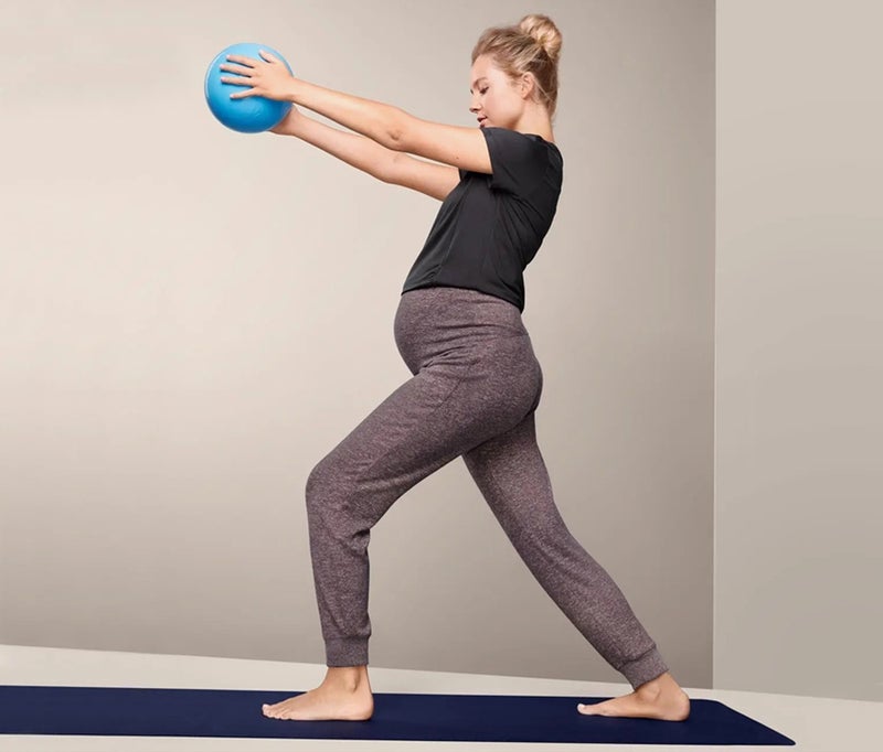 Tchibo Maternity Leisure Trouser, Mottled brown - Image 1