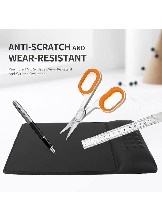 Mouse pad with Gel  foam Cushion - Ergonomic Mouse pad with Wrist Rest - Non-Slip & Waterproof - Memory Foam Mouse Mat with Wrist Pad, Hand Rest Gel Pad Mouse, Keyboard, Computer