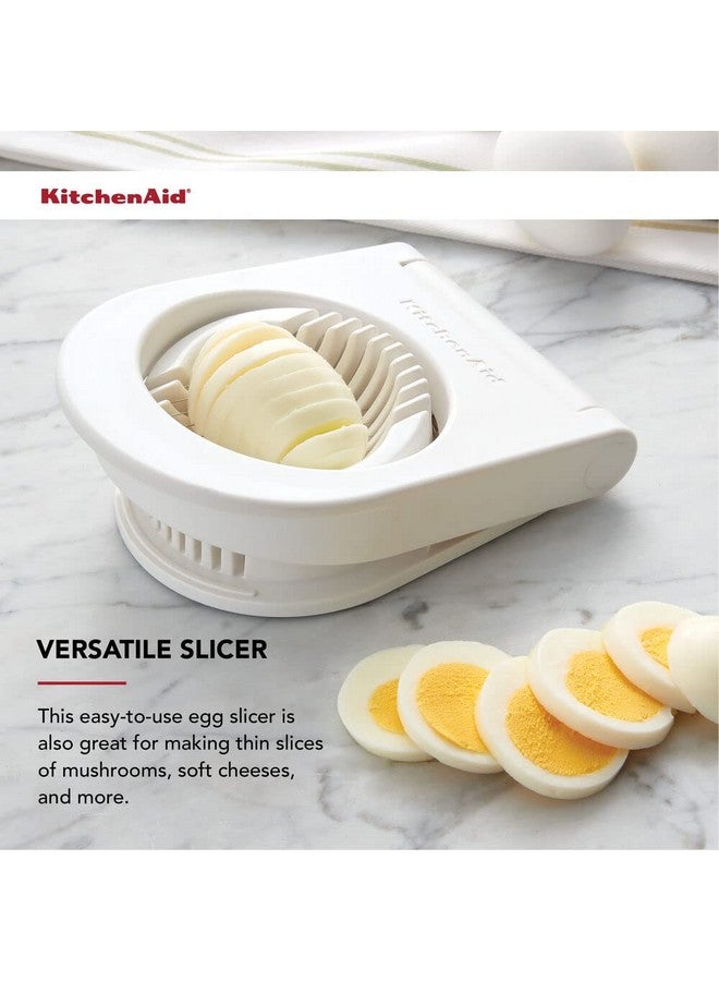 KitchenAid Classic Egg Slicer with Stainless Steel Wires, 9 Inch, White - Image 5