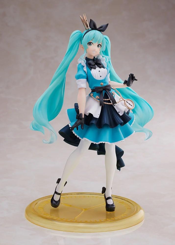 Taito Hatsune Miku Princess AMP Figure Alice ver Prize Figure - Image 2