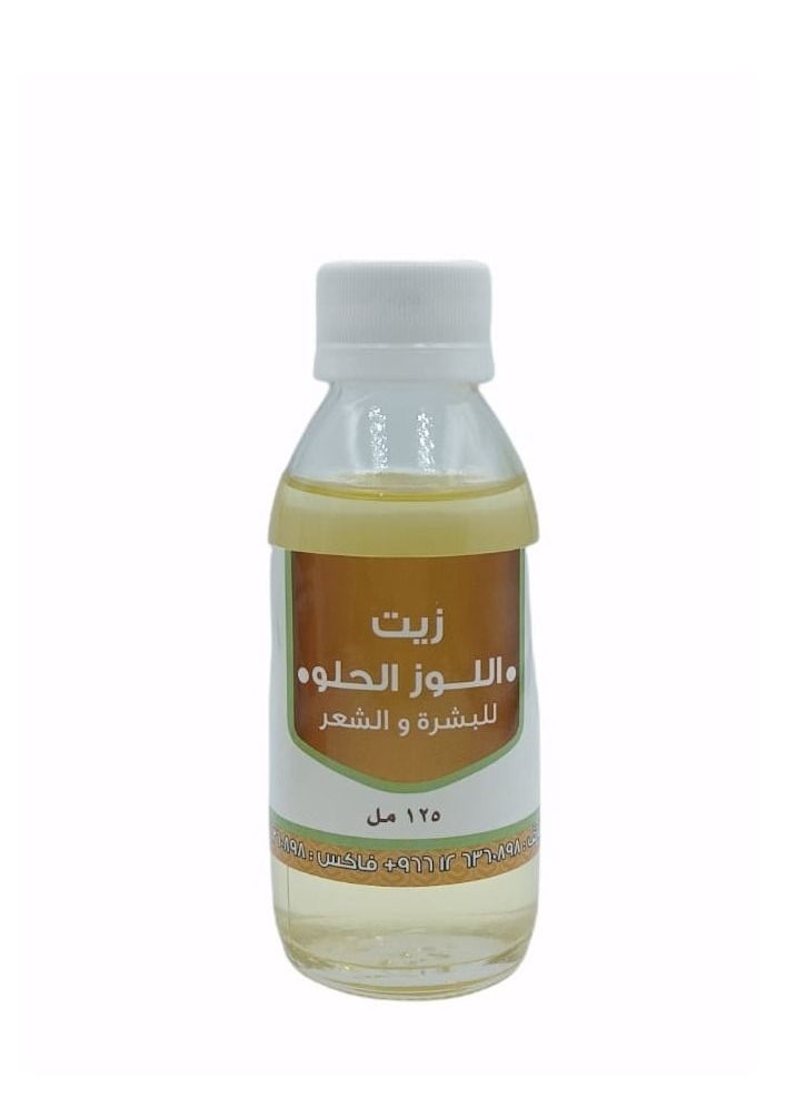 Natural Sweet Almonds Oil125ML  - Image 2