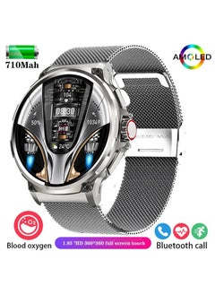 AROAQ HD Smart Watch for Men with Bluetooth Call Feature 1.85 Inch Screen and Big Battery  - Image 1