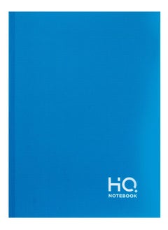 HQ A4 Size Casebound Notebook With 160 Sheets Blue  - Image 1