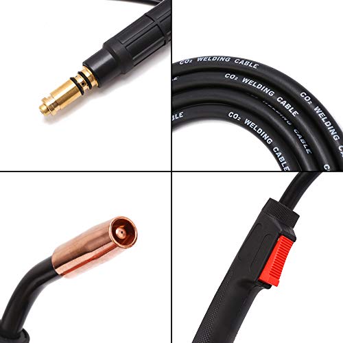 IHAYNER 15 Feet (4.5m) K530-6 MIG Welding Gun Torch Stinger Fits for Lincoln Magnum 100L 100Amp MIG Gun and Cable MIG Pak 140 180,Power MIG 140C 140T 180C 180T - Image 2