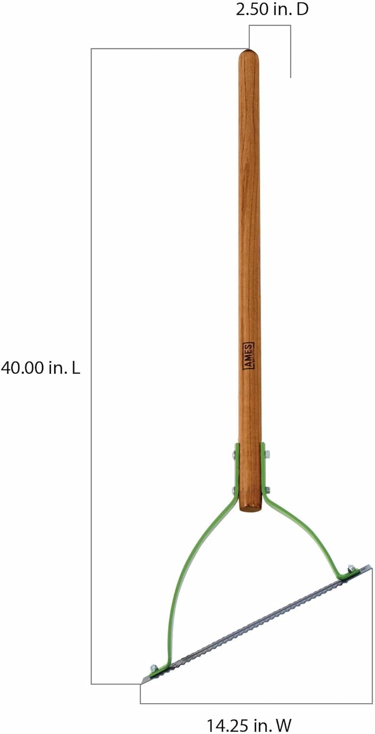 AMES 2915300 Double Blade Weed Grass Cutter with Hardwood Handle, 30 Inch - Image 2