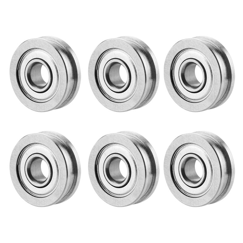 10 Pcs Metal U - Sealed Guide Wheel Pulley Bearing for 3D Printer - and Durability - Image 1