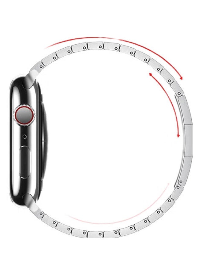 BHO Suitable For Apple Watch Straps, New Apple Watch S10/Ultra2 Watch Band, Iwatch S9/8/7/6/5/Se Titanium Metal Chain Strap - Image 3