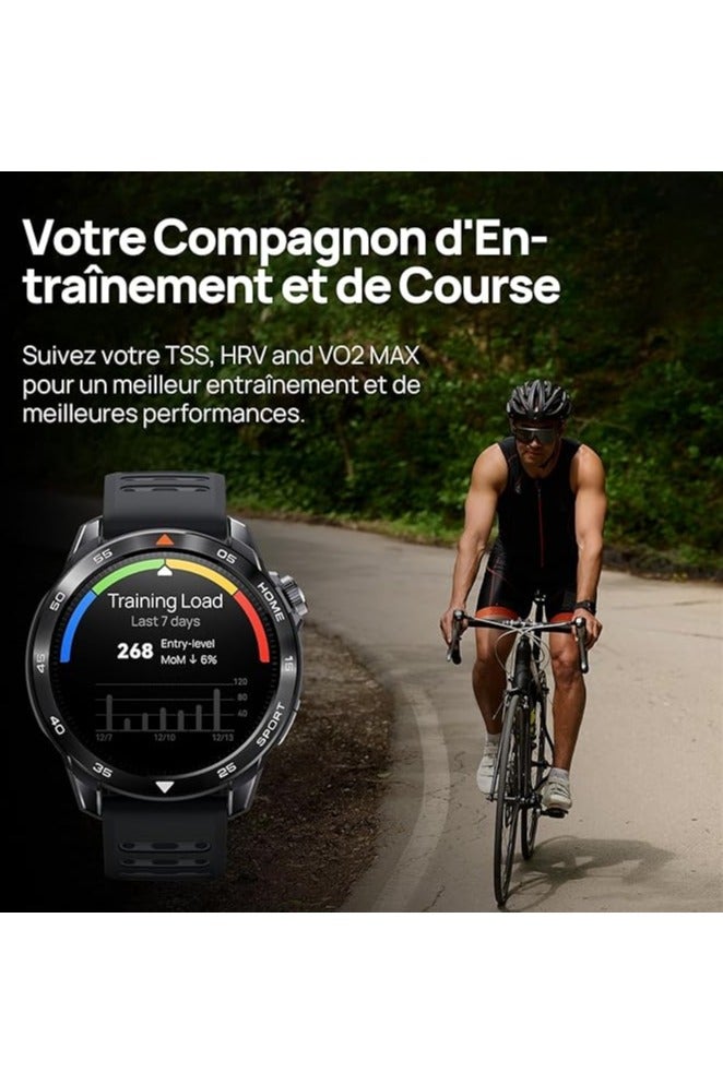 Mibro GS Pro2 - 1.43 Inch AMOLED Multi-Sport Smart Watch with Bi-Band GNSS Smartwatch with Heart Rate Surv. for Swimming, Cycling, Running, Hiking, Skiing and Padel - Image 2