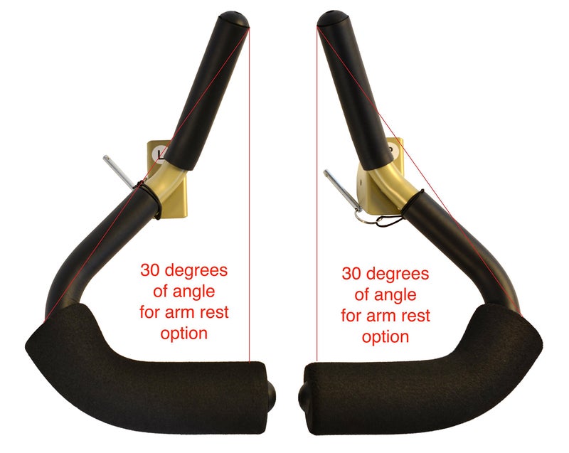 GR8FLEX Crunch Ab Accessory Ergonomically Designed for Total Trainer and Other 1 Inch Thickness Large Frame Inclined Fitness Equipments Black - Image 2