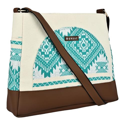 ENSAC Sling Bag For Women & Girls | Ladies Crossbody Bags for Women | Women's Handbags | Stylish | Travel & Office Use | Purse and Wallet - Image 1
