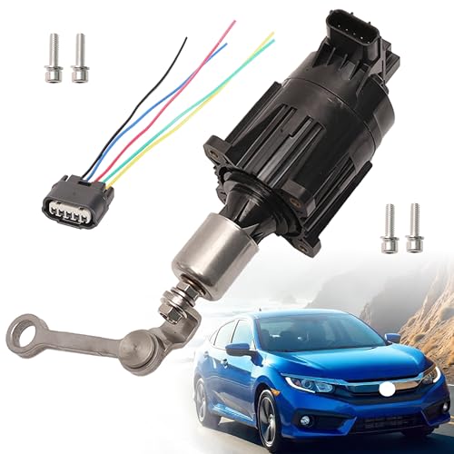 JAVOUKA Electronic Turbo Wastegate Actuator Turbocharger Solenoid Valve + Actuator Connector Plug Harness (5-Way), Compatible with Honda Civic 1.5L 2016-2019, OE# K6T52372 189005AAA01 - Image 1