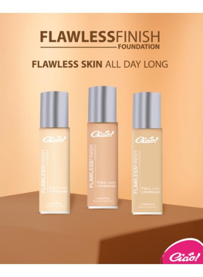 تشاو كريم أساس سائل مطفي بتغطية كاملة رقم.4 - Image 2