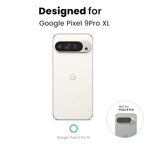 KAPAVER Back Cover Case Compatible for Pixel 9 Pro XL (Black) - Image 2