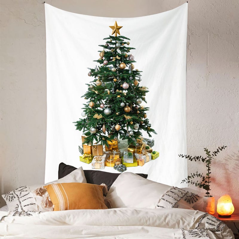 Ins Style Scandinavian Room Layout Christmas Tapestry Background Wall Cloth Christmas Party Bedroom Background Cloth Bedside Hanging Cloth - Image 5