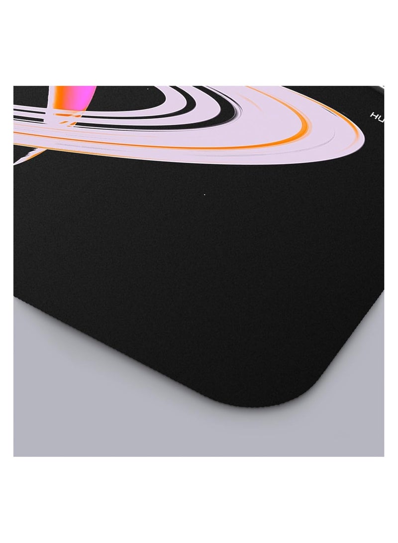 HUE PAD HUEPAD GALAXY SERIES Premium Mousepad HYDRAGLIDE Fabric Gaming Mousepad XL Desk Pad or Desk Mat with Carry Case Tube SATURN 1 WARM  - Image 4