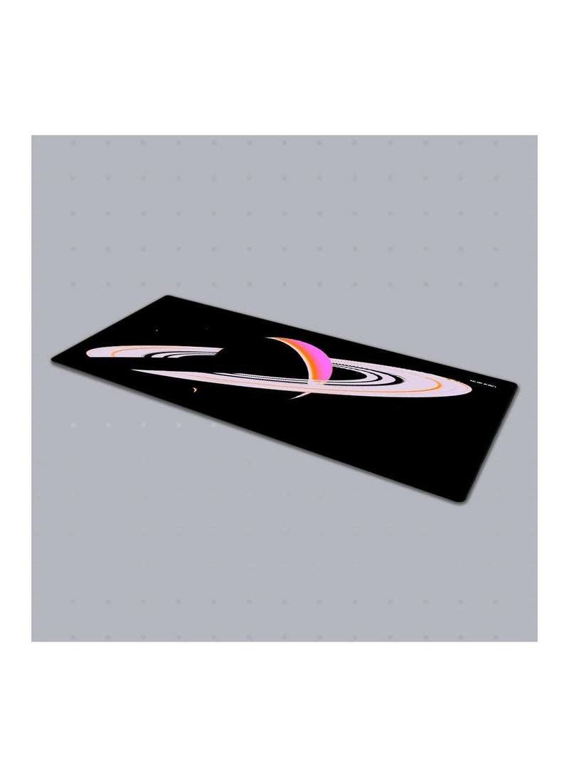 HUE PAD HUEPAD GALAXY SERIES Premium Mousepad HYDRAGLIDE Fabric Gaming Mousepad XL Desk Pad or Desk Mat with Carry Case Tube SATURN 1 WARM  - Image 3
