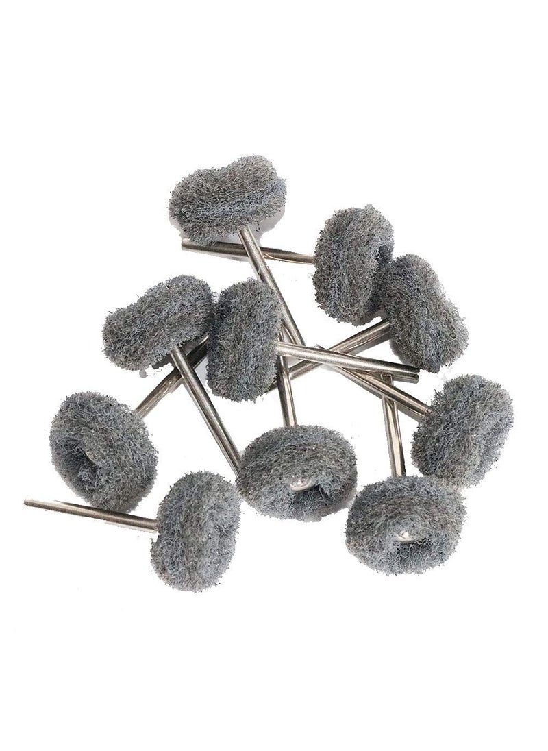 DIY Crafts DIY Crafts CTDIYHI33589 1 Wool Felt Grinding Sanding Head Abrasive Buffing Wheels 2353mm Shank Cotton Thread Polishing Mini Bristle  - Image 4