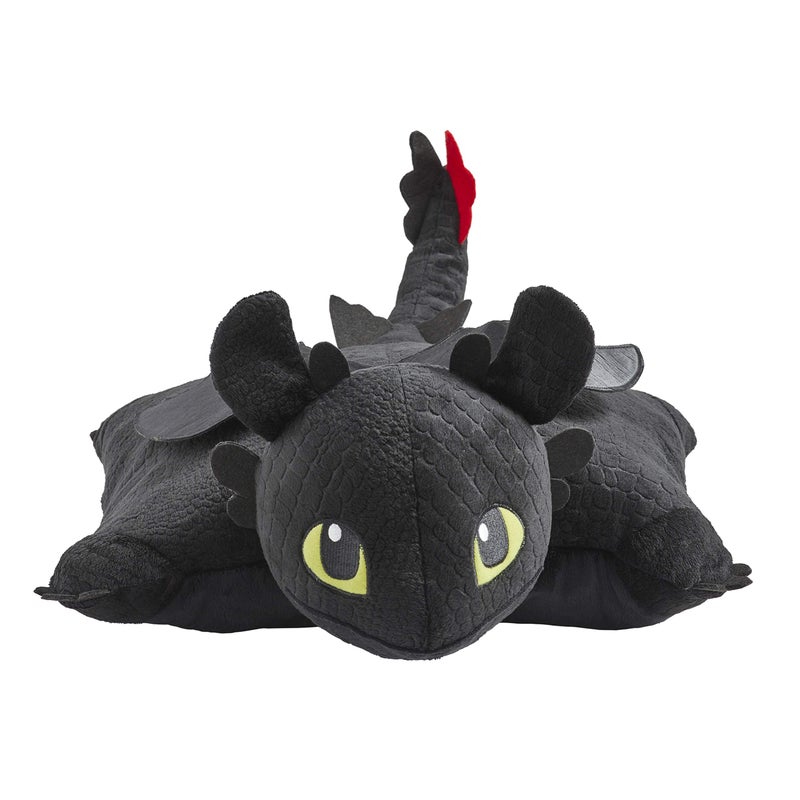 Pillow Pets 16 inch How to Train Your Dragon Toothless Stuffed Animal, NBCUniversal Plush Toy Gift for Kids - Image 3
