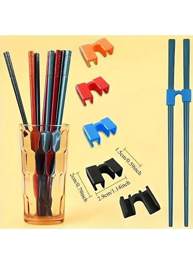 Non Slip Reusable Chopstick Holder For Beginners Dishwasher Safe Model Random Four - Image 1