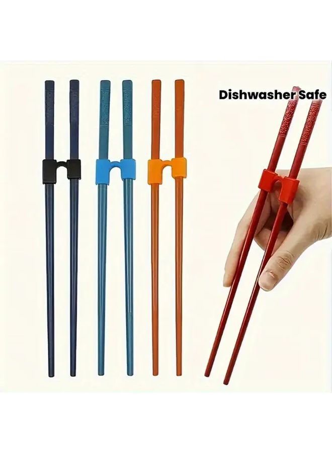 Non Slip Reusable Chopstick Holder For Beginners Dishwasher Safe Model Random Four - Image 2