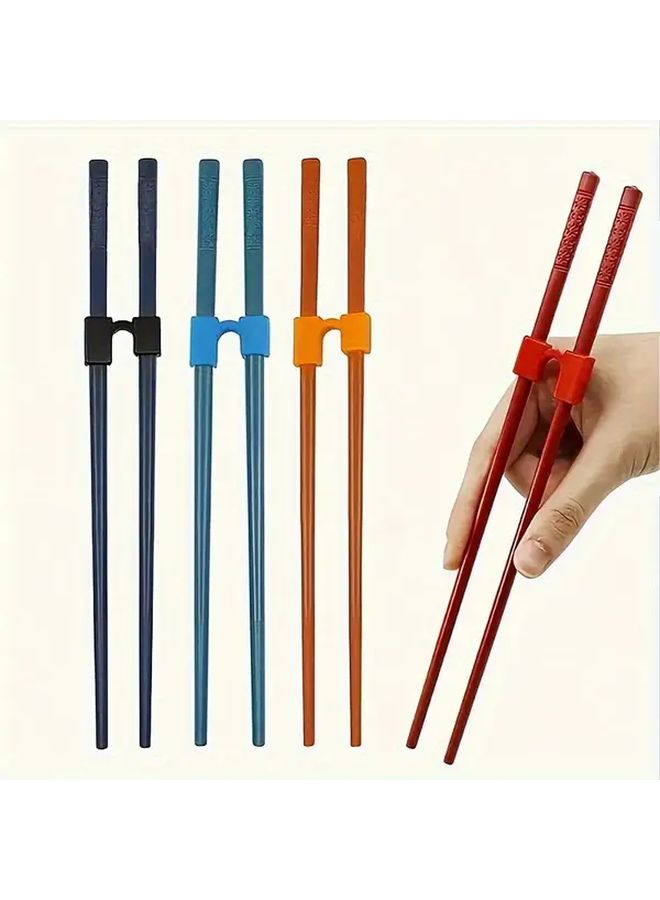 Non Slip Reusable Chopstick Holder For Beginners Dishwasher Safe Model Random Four - Image 3