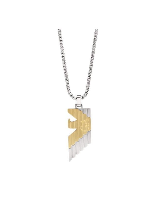 EMPORIO ARMANI Bold Eagle Logo Necklace - Image 3