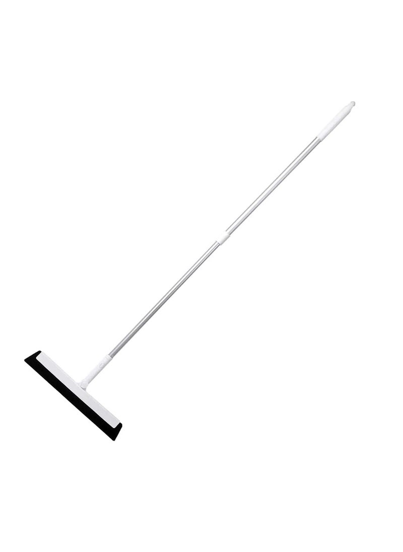 Excefore Floor Squeegee, Floor Wiper Household Magic Broom, Hair Wiper, Rubber Blade, Tile Shower Floor Wiper, for Bathroom, with 45" Extension Long Handle  - Image 1