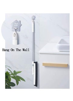 Excefore Floor Squeegee, Floor Wiper Household Magic Broom, Hair Wiper, Rubber Blade, Tile Shower Floor Wiper, for Bathroom, with 45" Extension Long Handle  - Image 5