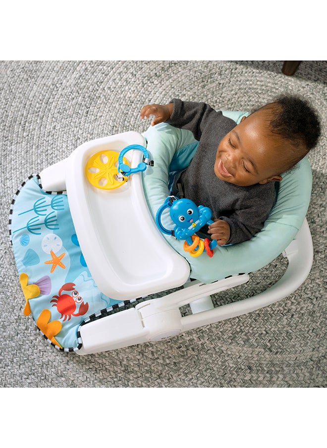 Baby Einstein - Sea of Support 2-in-1 Sit-Up Floor Seat with Removable Tray and Toys - Image 1