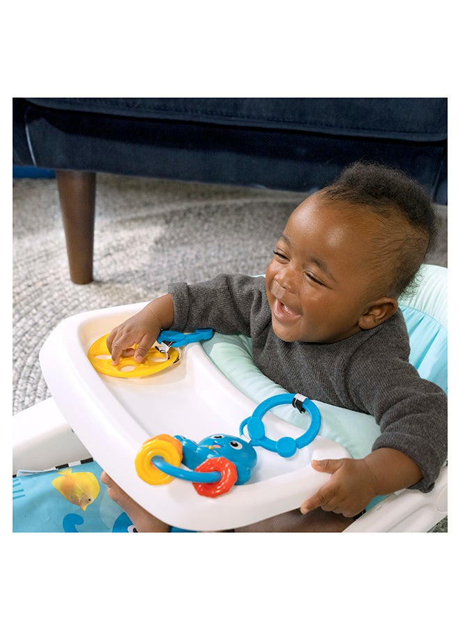Baby Einstein - Sea of Support 2-in-1 Sit-Up Floor Seat with Removable Tray and Toys - Image 1