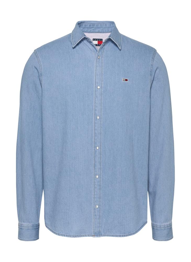 TOMMY JEANS Regular Fit Long Sleeve Denim Shirt  - Image 5