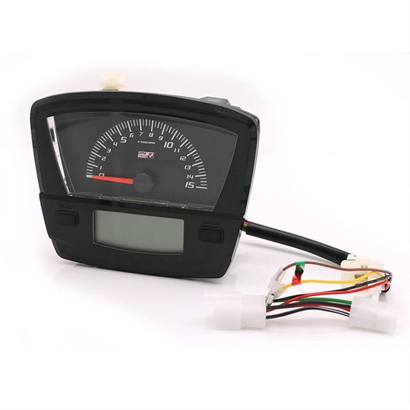 DEMULAX Universal Digital Electric Motorcycle Speedometer - Image 1
