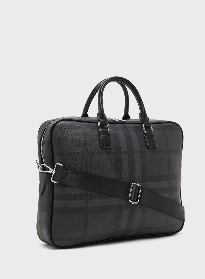 Robert Wood Printed 15.6 Inch Office Laptop Bag