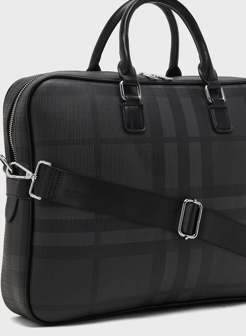 Robert Wood Printed 15.6 Inch Office Laptop Bag